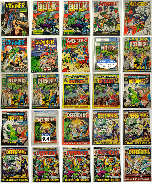 DEFENDERS #1-152 COMPLETE SERIES WITH ALL 30 & 35 VARIANTS & GIANT SIZE