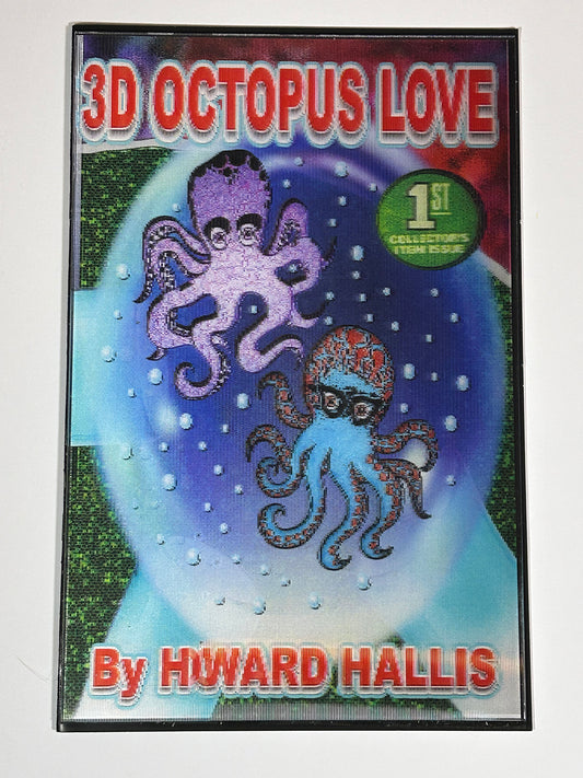 3D OCTOPUS LOVE #1 WITH LENTICULAR COVER