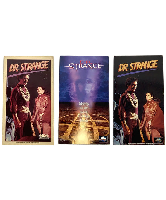 DOCTOR STRANGE 1978 TV PILOT VHS SET