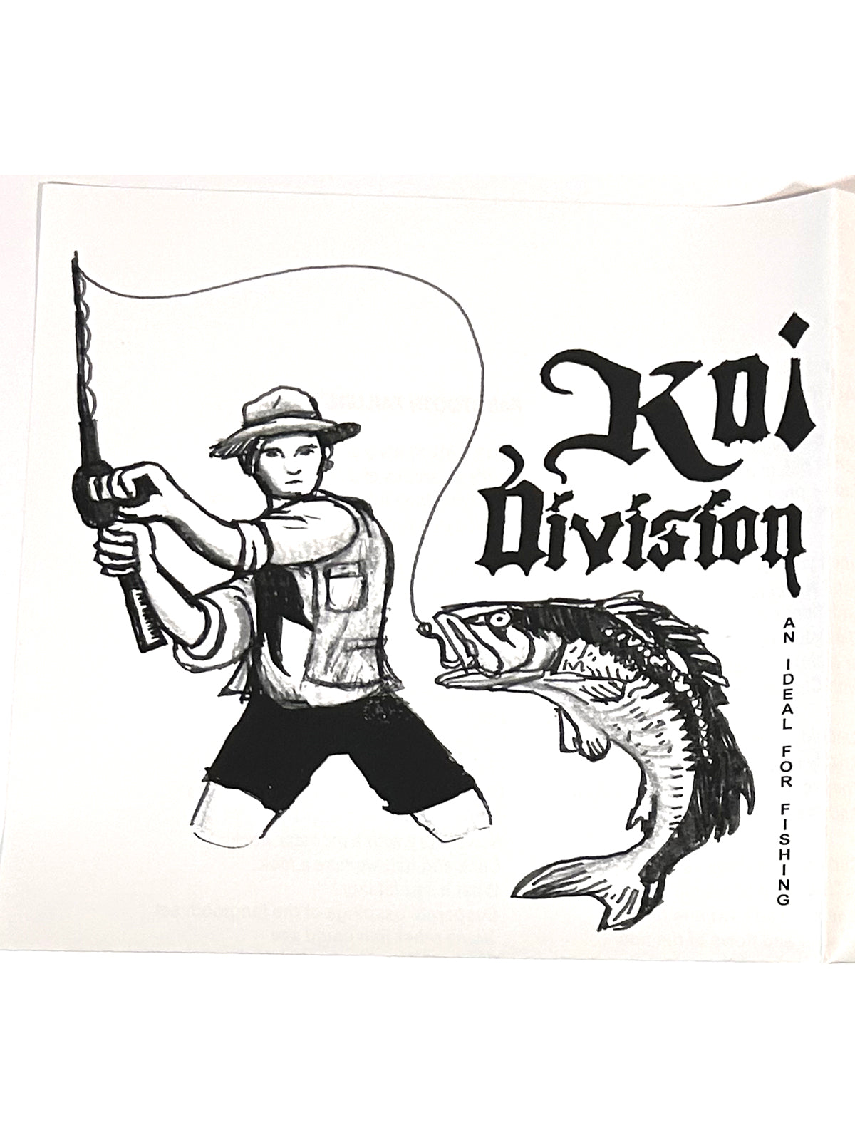 KOI DIVISION "AN IDEAL FOR FISHING" 4 SONG VINYL EP